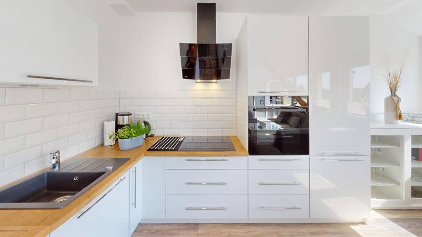 Ferienwohnung für 6 Personen, mit Balkon und Garten sowie Sauna in Grömitz