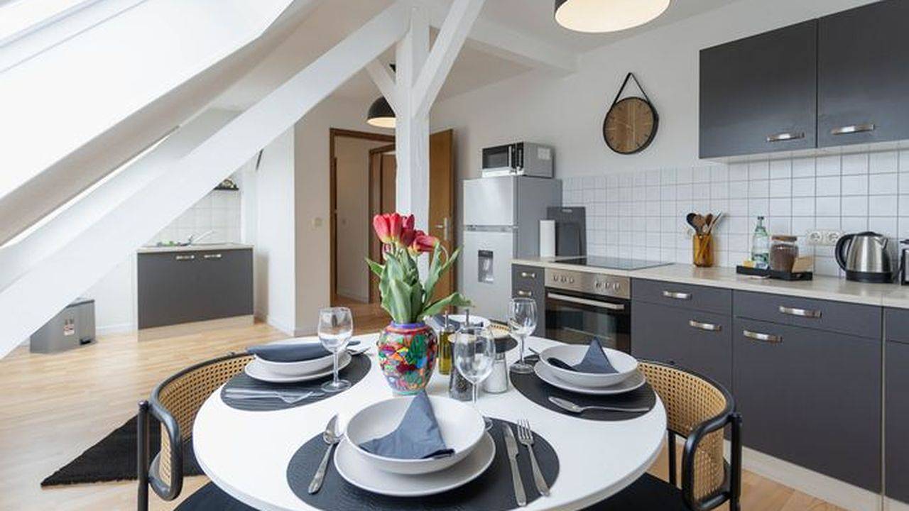 Apartamento vacacional entero, Ferienwohnung für 4 Personen (77 m²) in Dessau in Dessau, Reino de Jardines de Dessau-Wörlitz