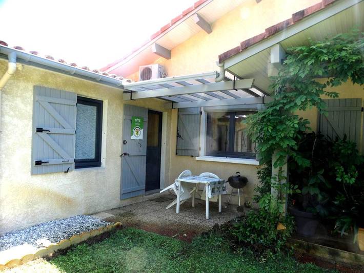 Gîte pour 2 personnes, avec jardin