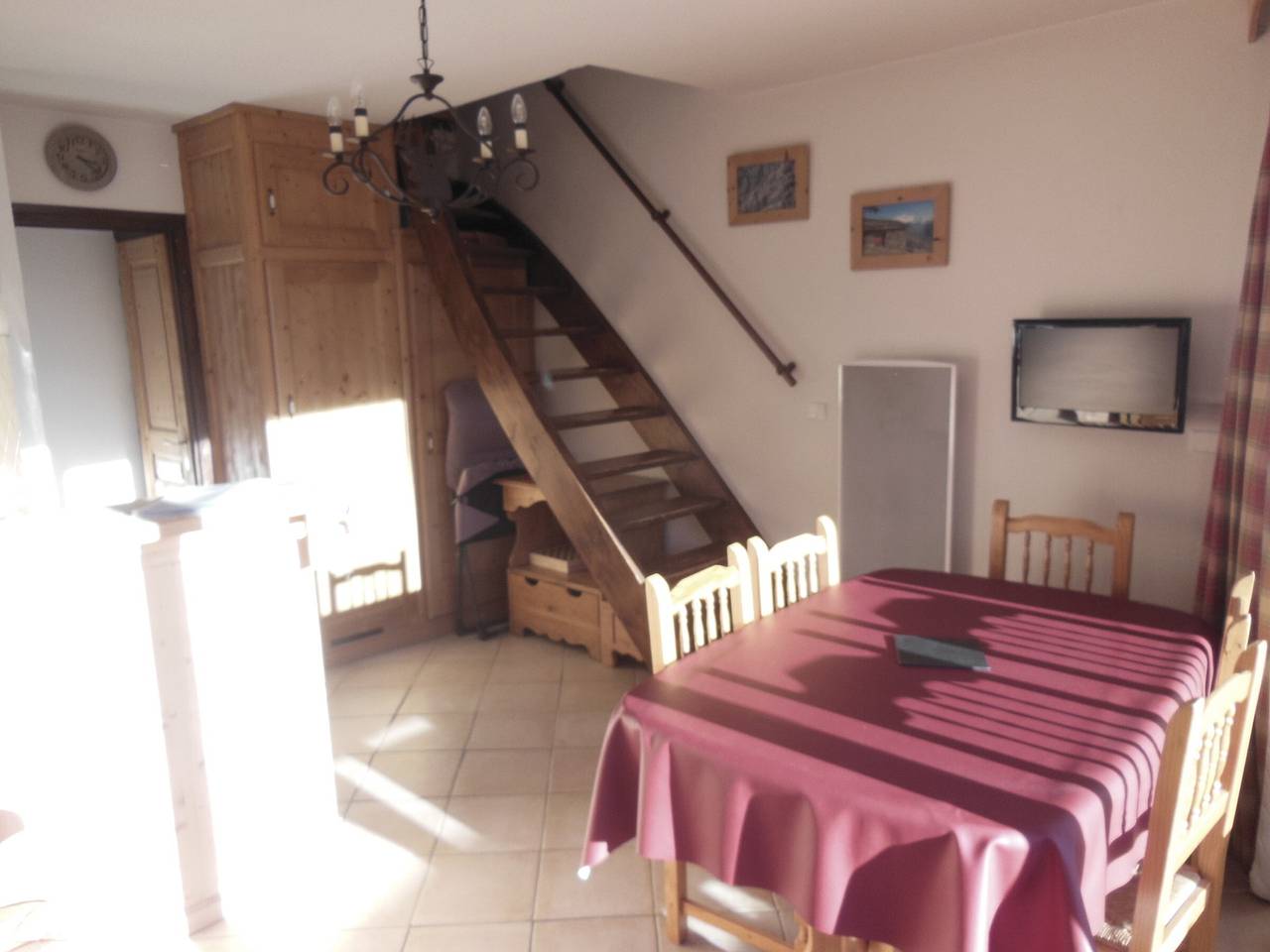Apartamento entero, Dúplex renovado 2 piezas, 5 pers., balcón, acepta mascotas, Champagny-en-Vanoise in Champagny-en-Vanoise, Parque Nacional de Vanoise