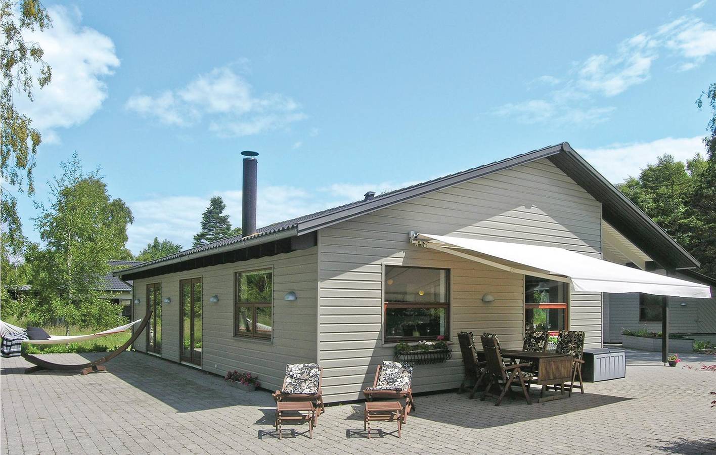 Feriehus for 6 personer med terrasse in Kulhuse, Frederikssund Kommune