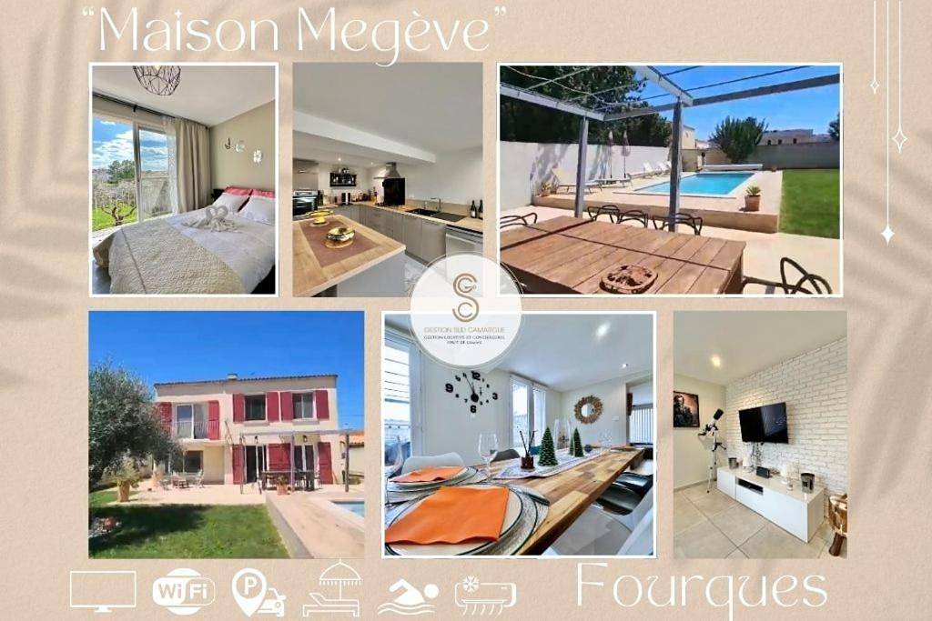 Maison Megève Fourques Arles in Fourques, Côte méditerranéenne (France)