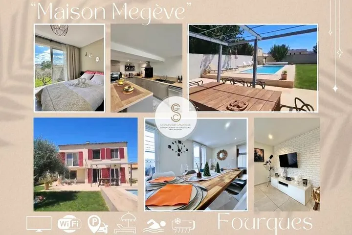 Chalet para 6 personas, con jardín además de balcón y piscina - 1
