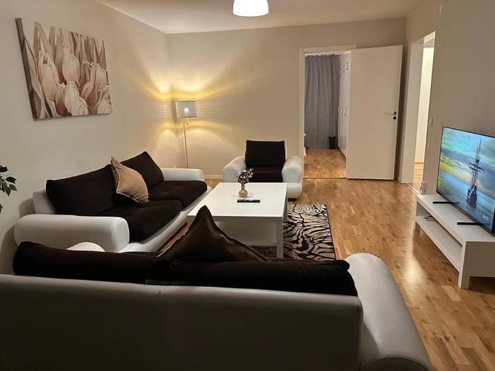 Appartement de vacances pour 3 personnes, avec Balcon et Vue dans Vasteras