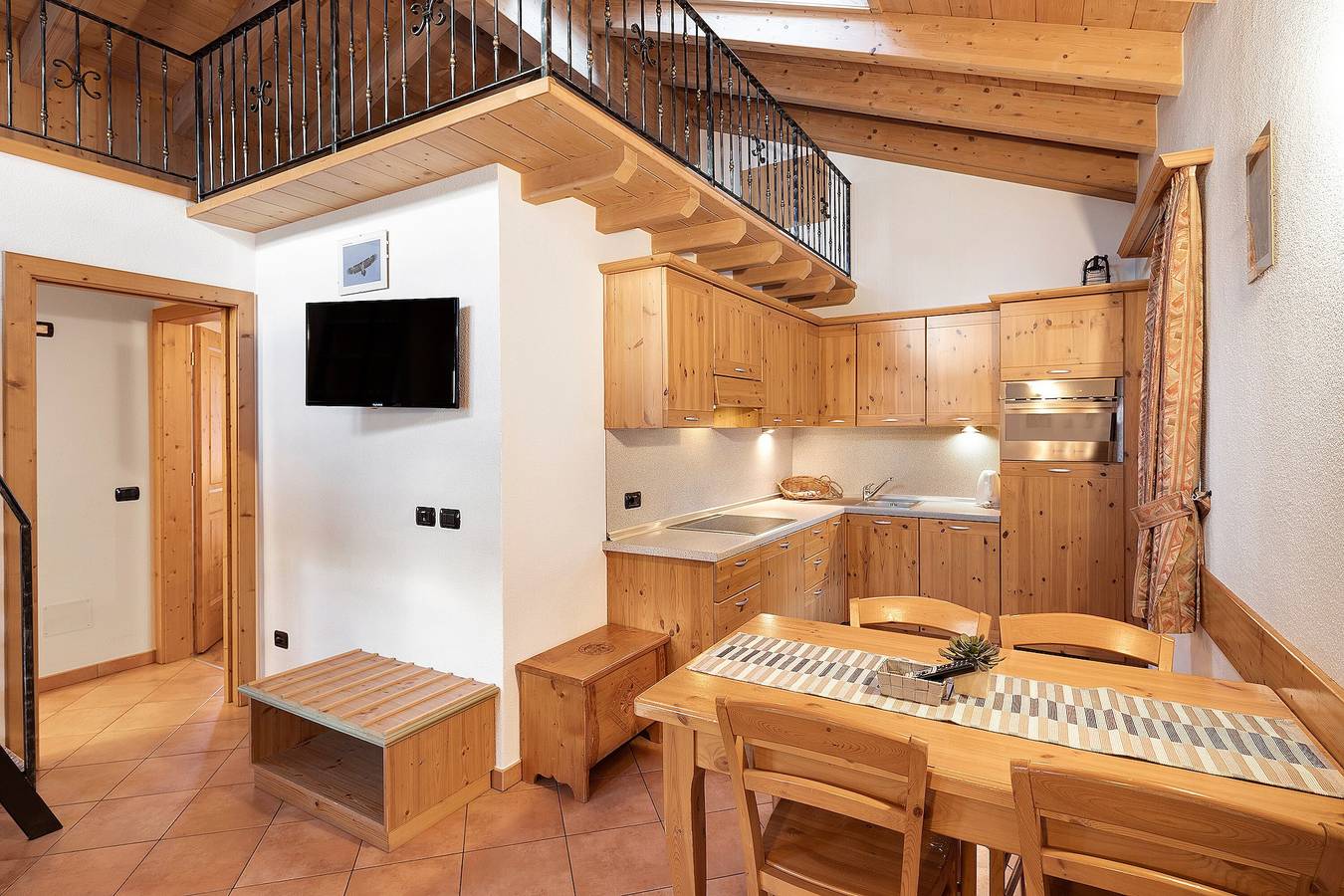 Ferienwohnung 'Coccinella 1' mit Bergblick und Wlan in Livigno (Stadt), Livigno