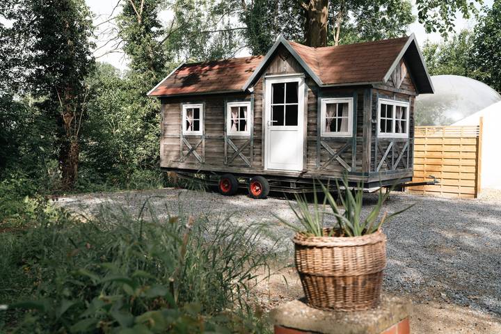 Camping für 2 Personen, mit Garten - 1