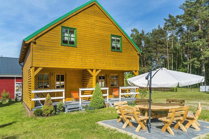 Lodge für 6 Personen, mit Terrasse und Garten sowie Ausblick