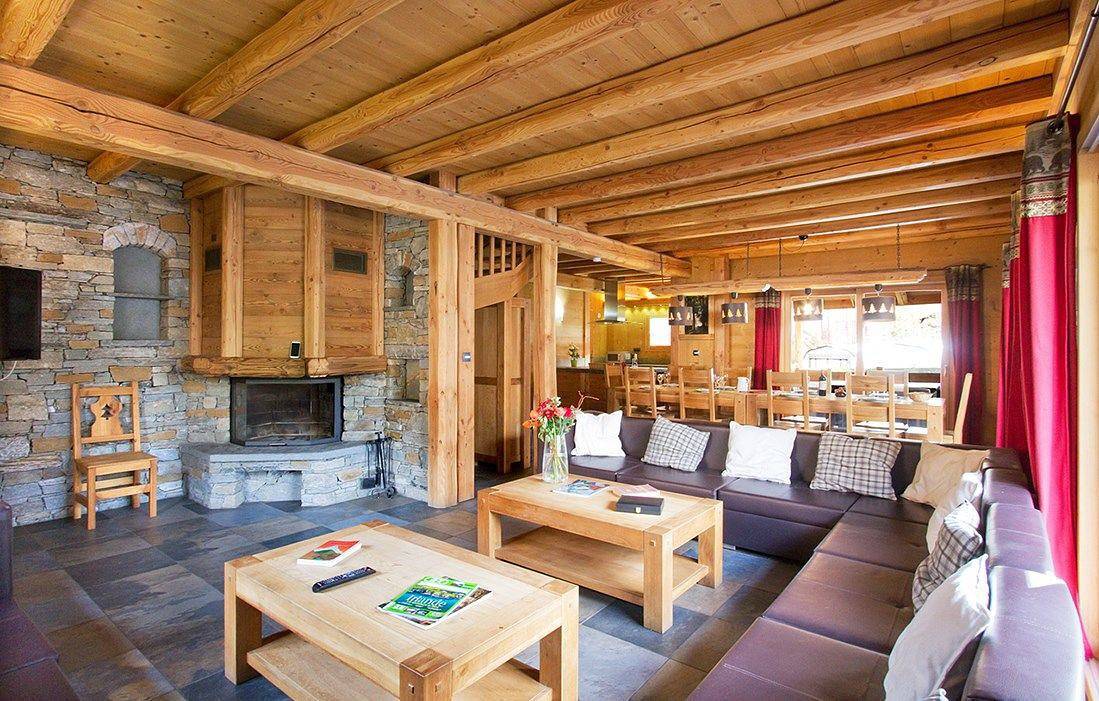 Chalet pour 14 personnes avec sauna in Vénosc, Les Deux Alpes