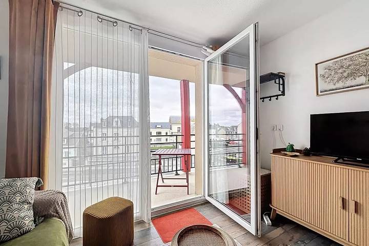 Gîte pour 4 personnes, avec balcon et piscine dans Casino de Cayeux - 4