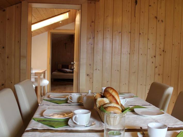 Ferienwohnung für 6 Personen, mit Balkon und Sauna, mit Haustier in Au - 2