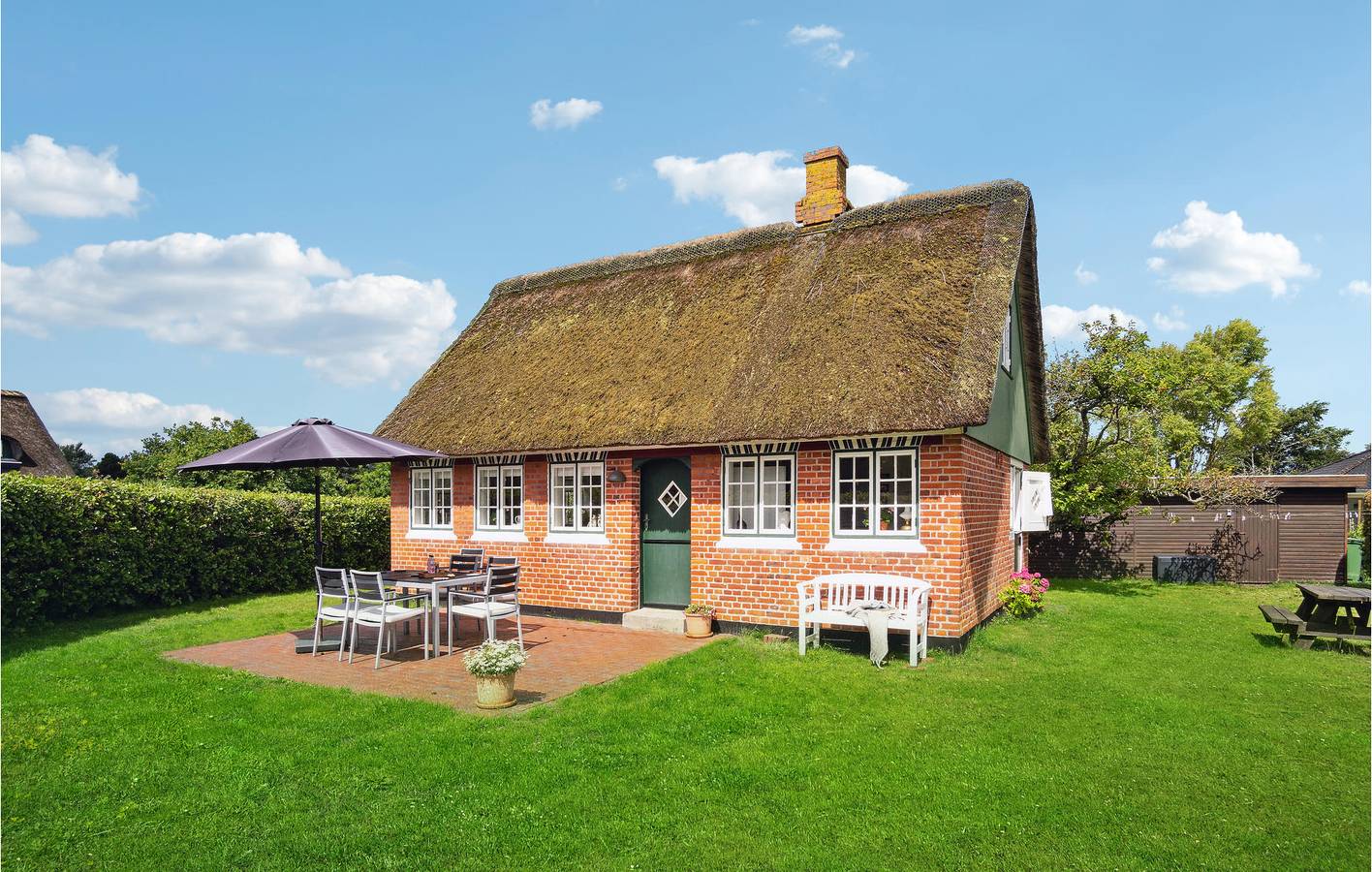Ferienhaus für 5 Personen mit Terrasse in Sønderho, Wadden Sea National Park