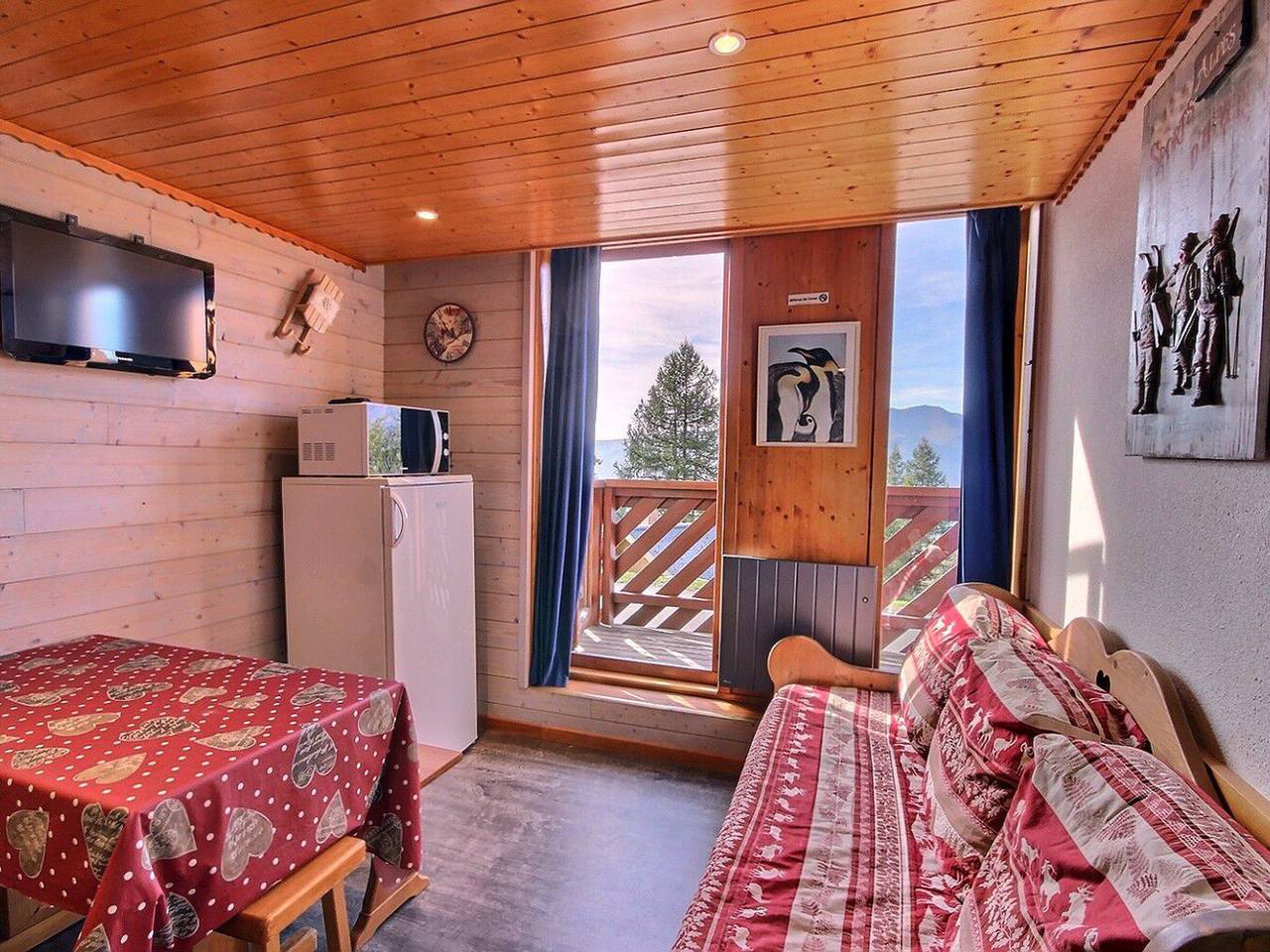 Appartement entier, Appartement duplex 3 pièces, 6 pers., à Vallandry, animaux admis in Landry, Massif de la Vanoise