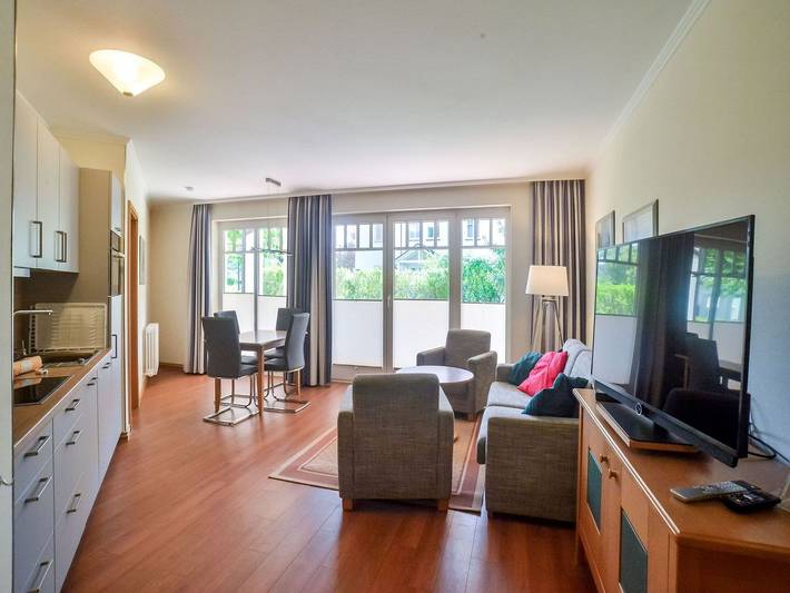 Ferienwohnung für 4 Personen, mit Terrasse und Garten in Binz