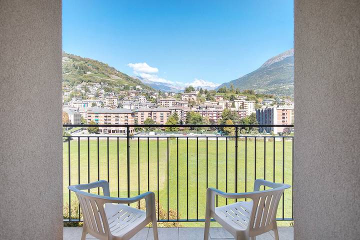 Glamping per 4 persone, con balcone in Valle d'Aosta