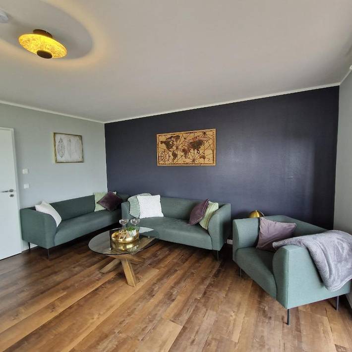 Ferienhaus für 6 Personen, mit Garten und Ausblick sowie Seeblick und Sauna, kinderfreundlich in Mücheln (Geiseltal) - 4