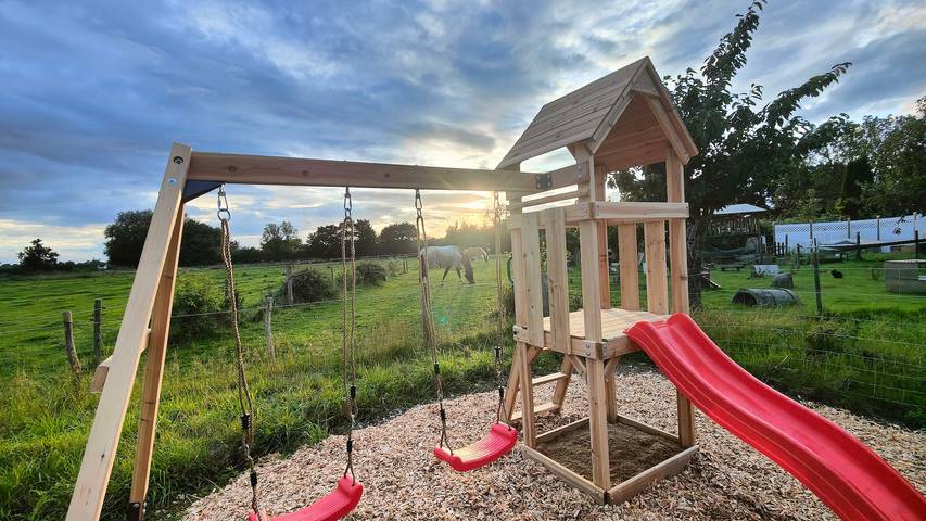 Ferienhaus für 5 Personen, mit Terrasse und Garten in Grube - 4