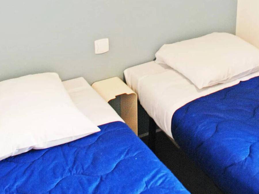 Camping Domaine de la Marina - Bungalow 6 personen - Mobilheim | Comfort | 2 Zi. | 4/6 Pers. | Erhöhte Terrasse | Tv in Messanges, Dax und Umgebung
