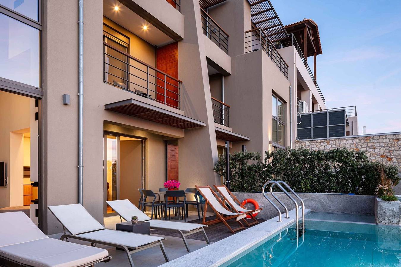 Omnia Villa I - Heated* pool & stunning seaview! in Chania und Umgebung