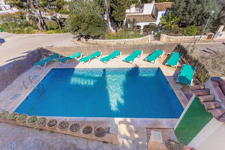 Villa für 10 Personen, mit Balkon und Garten in Portocolom - 2