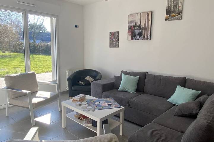 Location de vacances pour 15 personnes, avec jacuzzi et jardin dans Plage de Pont-Mahé - 4