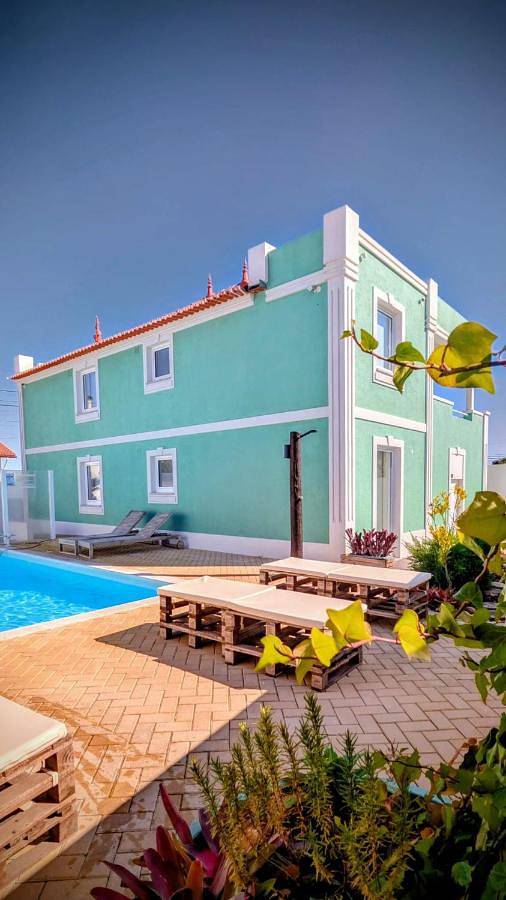 Gîte pour 6 personnes, avec piscine et jardin dans Gafanha da Nazaré