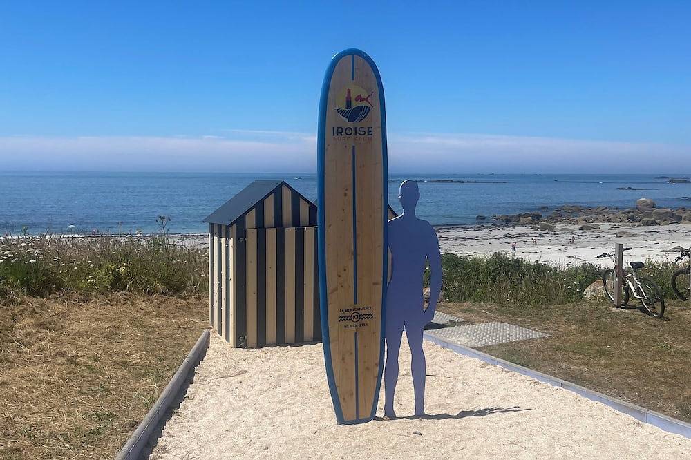 Ti Jopel: Charming house 300m from Plage du Gouérou in Lampaul-Plouarzel, Brest region