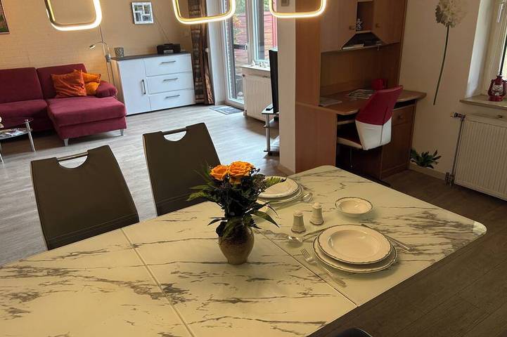 Ferienhaus für 4 Personen, mit Terrasse und Garten, mit Haustier - 1