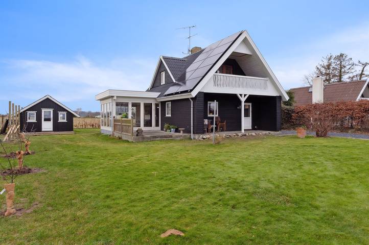 Ferienhaus für 7 Personen, mit Balkon und Terrasse sowie Garten in Tårup