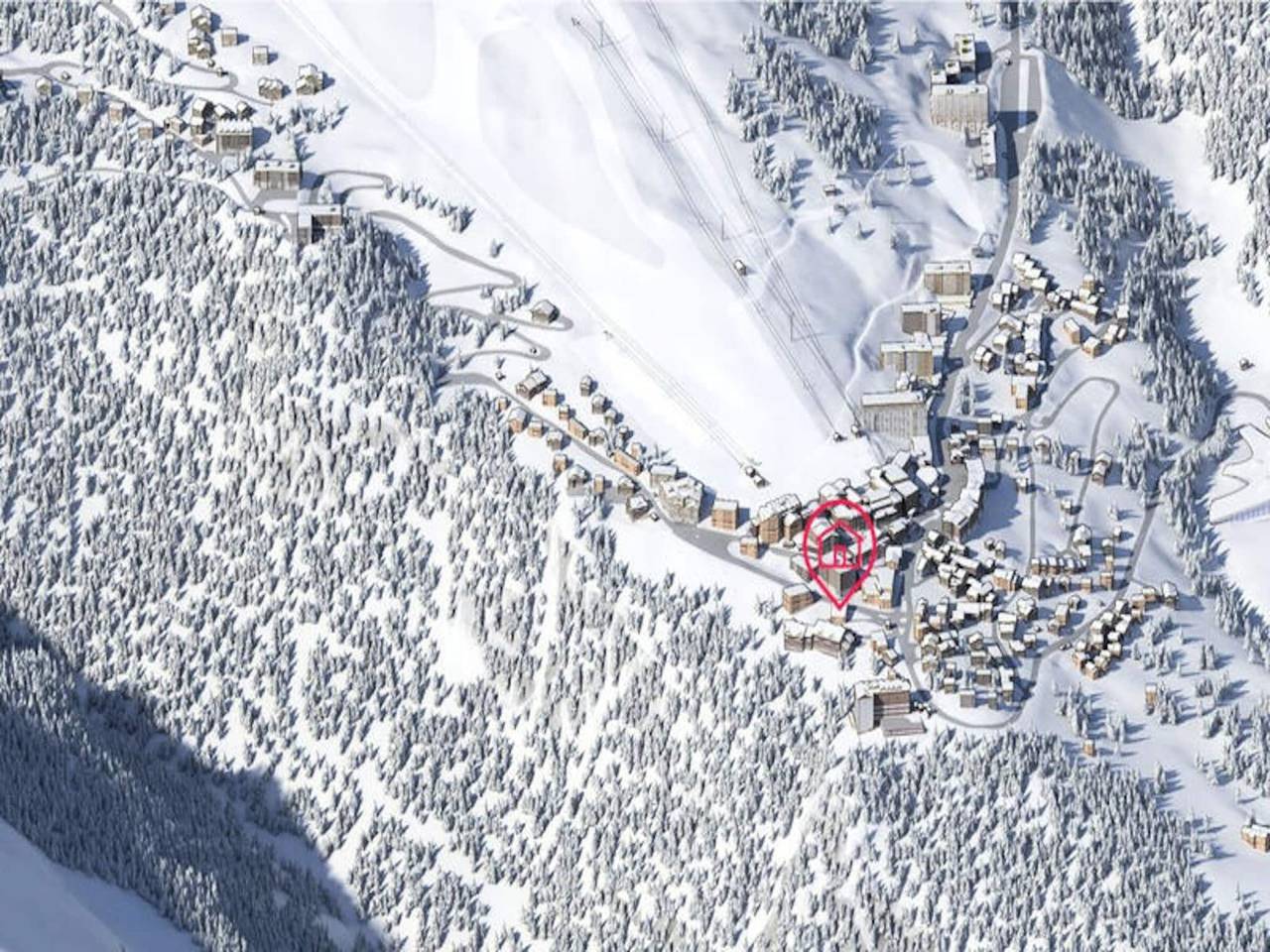 Entire apartment, Residence Chantemerle for 6 people in Courchevel 1650 (Moriond), Saint-Bon-Tarentaise