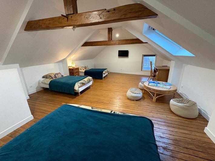 Maison de vacances pour 8 personnes, avec jardin