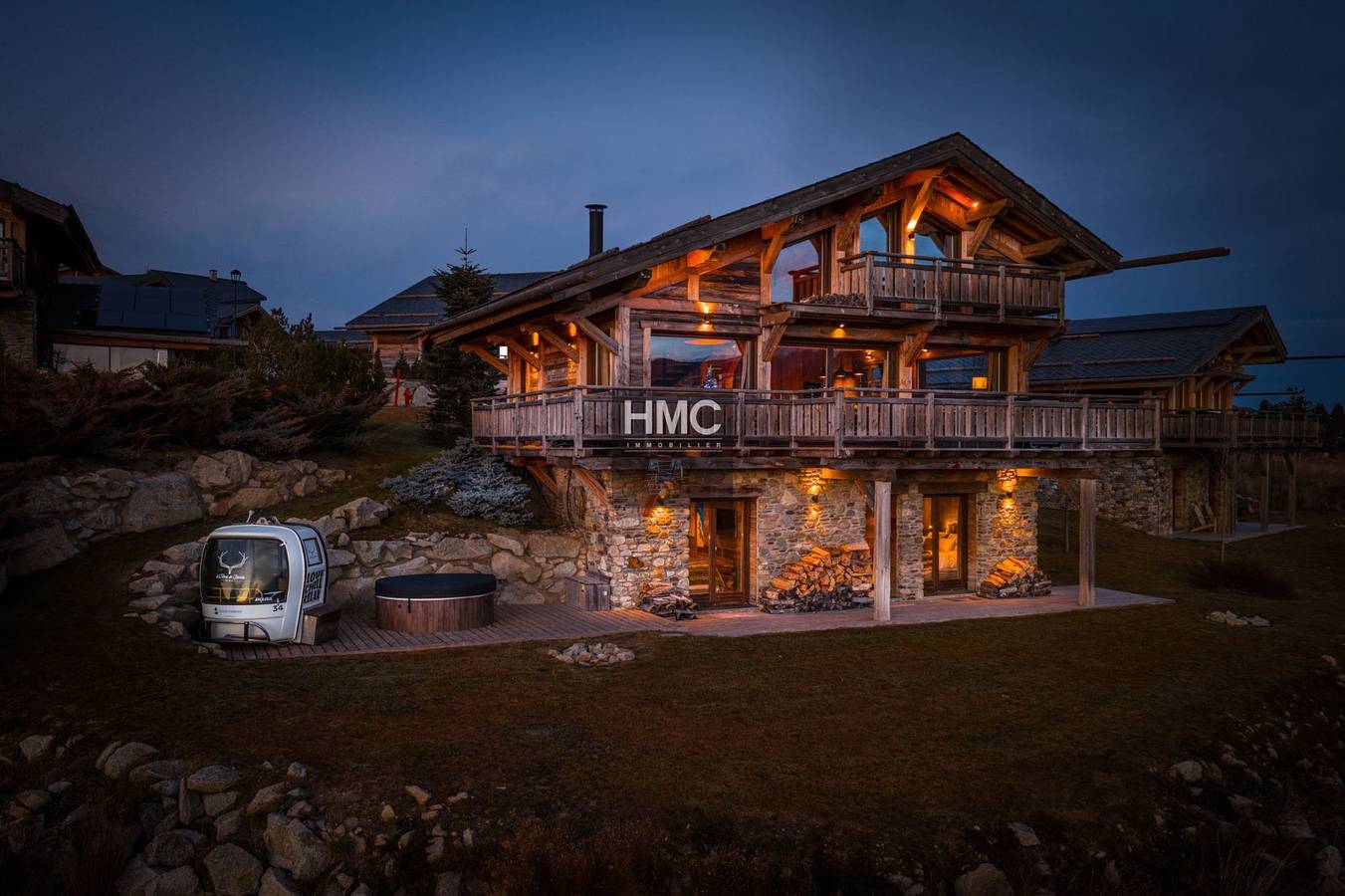 Ferme de Charles, sauna et jacuzzi privé, vue in Bolquère, Parque Natural Regional de los Pirineos Catalanes