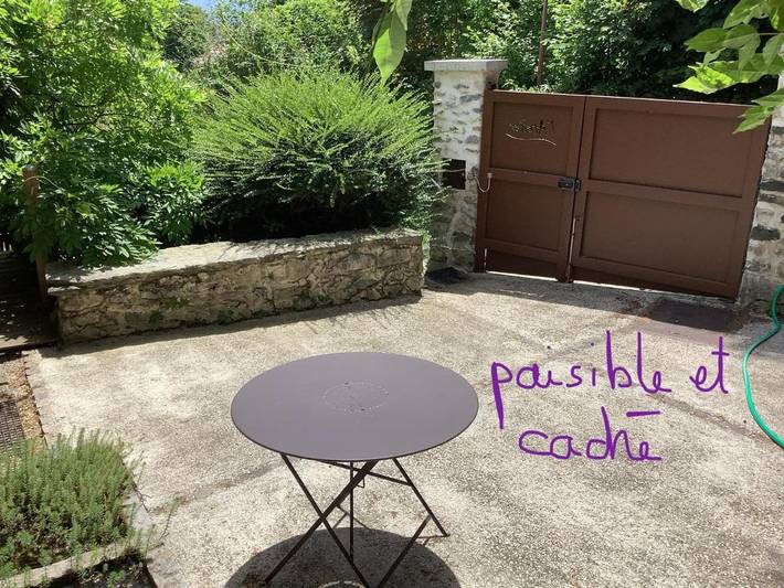 Appartement de vacances pour 2 personnes, avec balcon et jardin