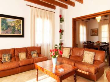 Chalet in Petra, Interior de Mallorca für 10 