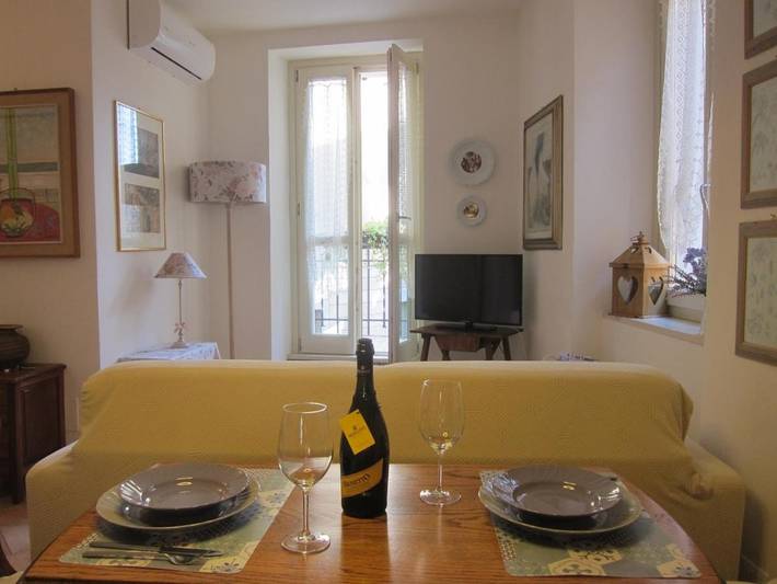 Ferienwohnung für 2 Personen, mit Balkon und Ausblick