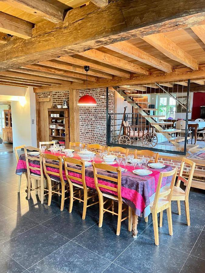 Location de vacances pour 13 personnes, avec vue et jardin, animaux acceptés à Steenvoorde - 3