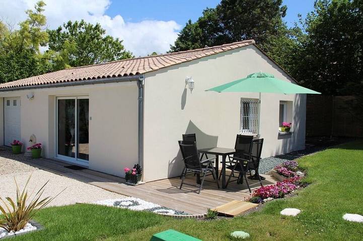 Maison de vacances pour 2 personnes, avec jardin et terrasse à Semussac
