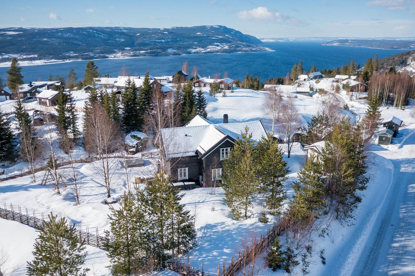 Ferienhaus für 9 Personen mit Sauna in Stange