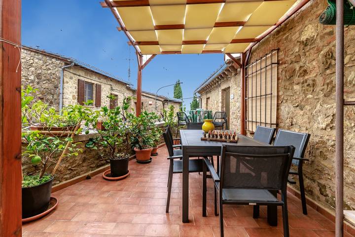 Casa vacanze 'La Nobiltà Del Tempo' con balcone e Wi-Fi in Murlo, Chianti