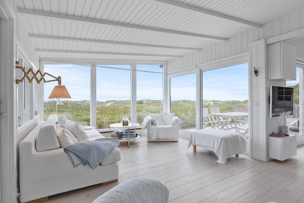 Beautiful holiday home with panoramic views in Houvig in Ringkøbing, Holmsland Klit