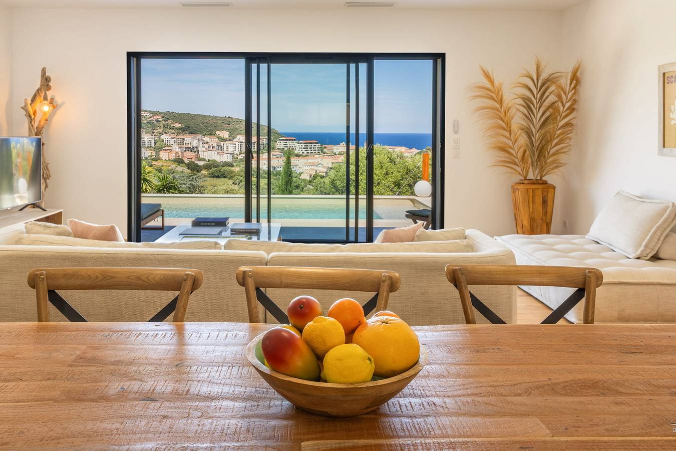 Villa Pietra Mare, piscine vue mer, à l'Ile-Rousse in Monticello, Calvi und Umgebung