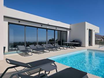 Ferienhaus für 14 Personen, mit Garten und Meerblick sowie Pool auf den Kanaren