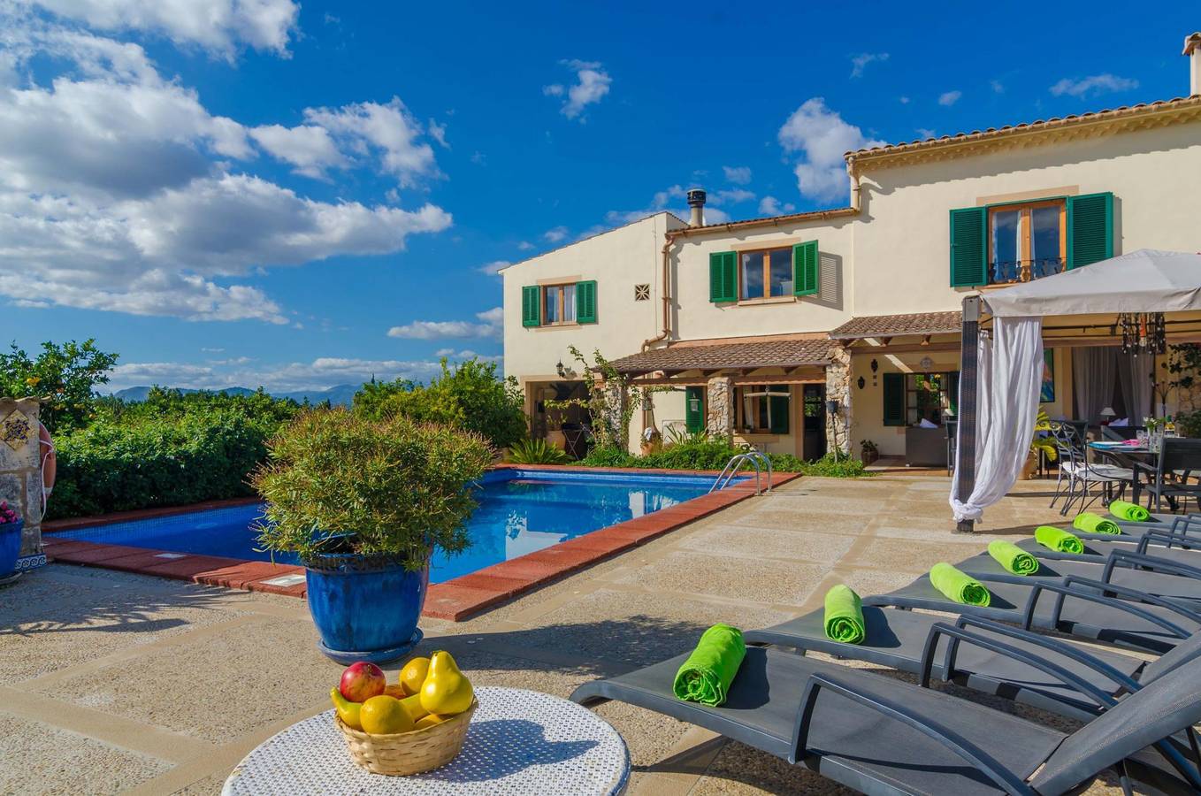 Can Rius - Villa with private pool in Muro. Free Wifi in Muro, North Majorca