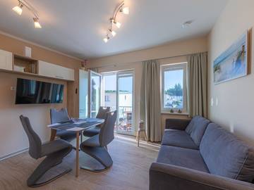 Ferienwohnung für 4 Personen, mit Balkon, mit Haustier in Gelbensande
