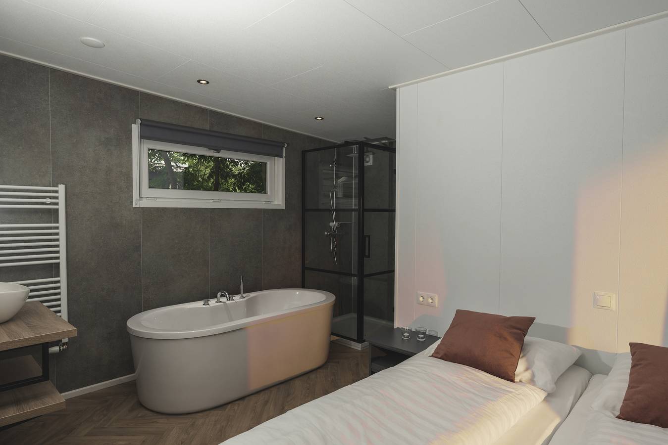 Vakantiepark Mölke — River Lodge Wellness | sauna and bathtub | 2 persons in Sallandse Heuvelrug