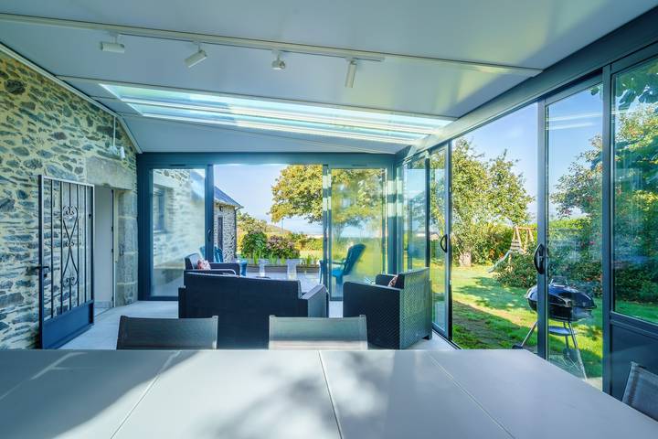 Location de vacances pour 9 personnes, avec jardin et terrasse dans Plage de Lestrevet - 2