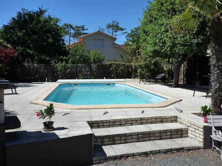 Location de vacances pour 2 personnes, avec jardin et piscine dans Plage Nord Des Sableres Vieux Boucau Les Bains - 3