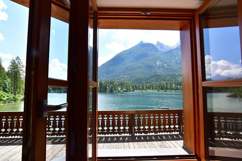 Ganze Wohnung, Ferienwohnung***** direkt am Hintersee, Ramsau bei Berchtesgaden, 4 Personen in Hintersee, Ramsau bei Berchtesgaden