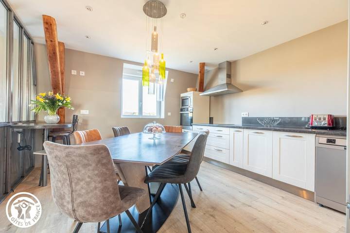 Gîte pour 6 personnes, avec sauna ainsi que jacuzzi et jardin à Montaigut-le-Blanc - 4