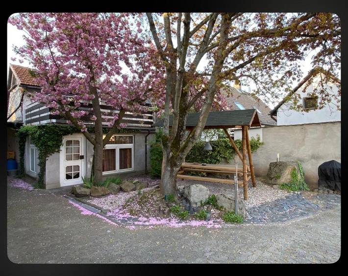 Gîte pour 2 personnes, avec terrasse, animaux acceptés à Weiterstadt