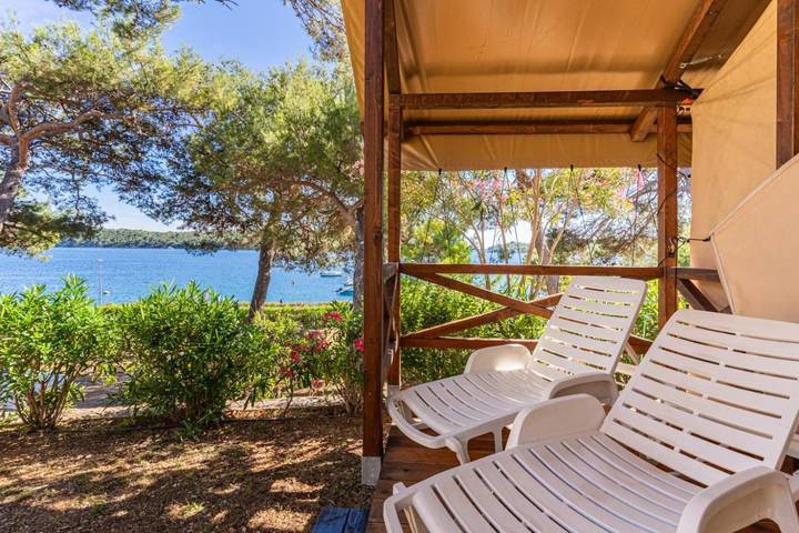 Camping für 6 Personen, mit Terrasse und Garten auf Lošinj